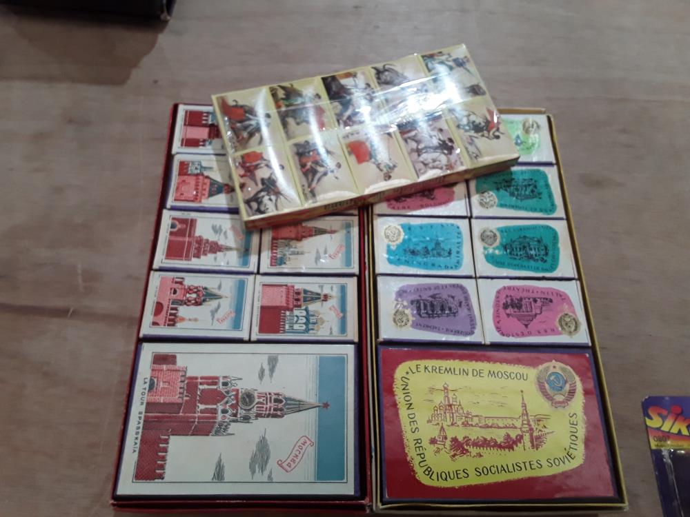 BOITE ALLUMETTE RUSSE 