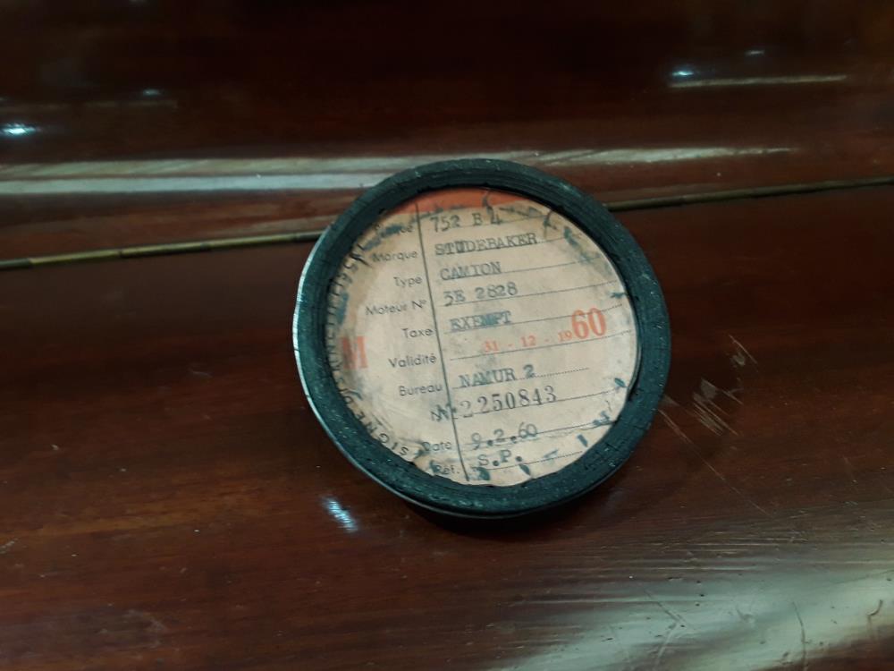 TAXE VOITURE ANCIEN VINTAGE 