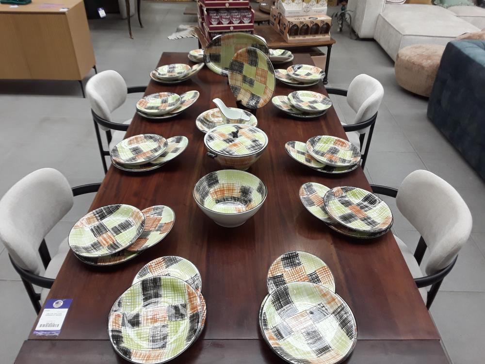 SERVICE EN FAIENCE SARGUEMINES MODEL PROMOCOLOR 