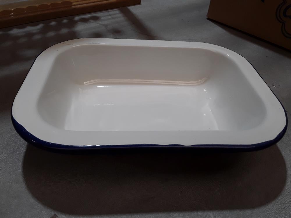 PLAT ÉMAILLÉ VINTAGE 