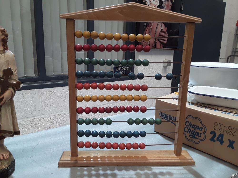 BOULIER COMPTEUR DECO VINTAGE 