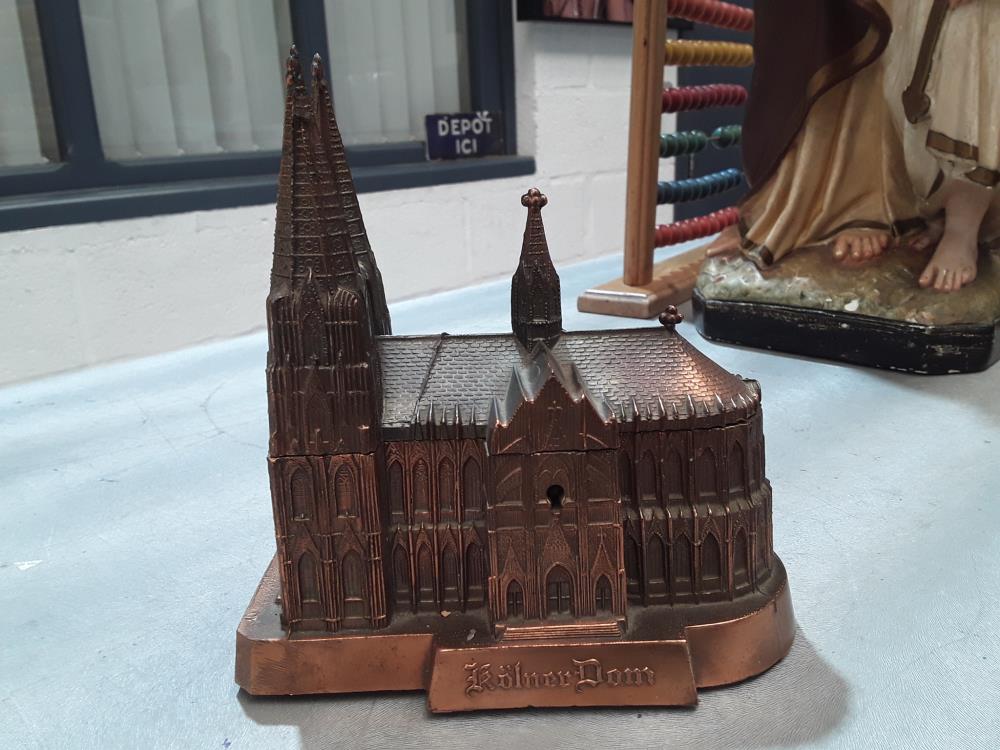 COFFRE À BIJOUX CATHÉDRALE DE COLOGNE 