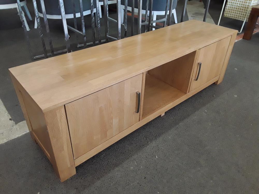 MEUBLE TV FINITION CHENE 1M50/40CM/45CM