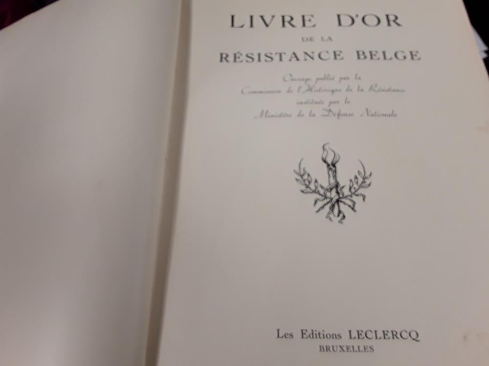 LIVRE DE LA RESISTANCE 