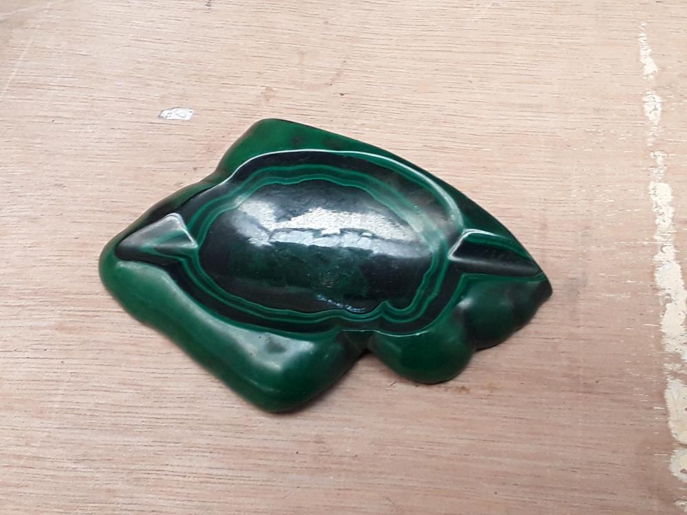 CENDRIER MALACHITE 