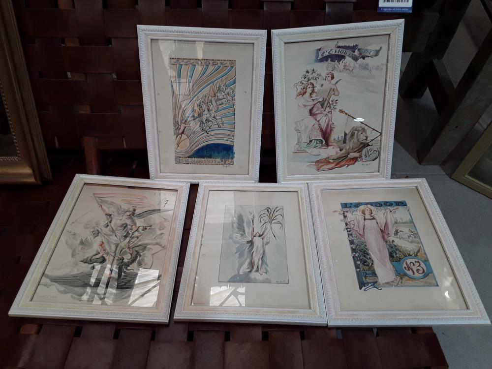 SERIE ETUDE DESSIN 1917