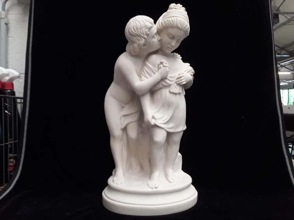 SCULPTURE EN POUSSIERE DE MARBRE SIGNEE LORENZO DAL TORRIONE 