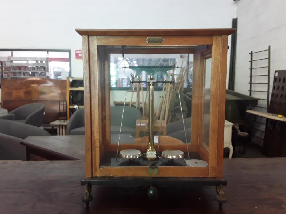 BALANCE DE PRÉCISION DEBUT 20EME VAN DER HEYDEN BRUXELLES 