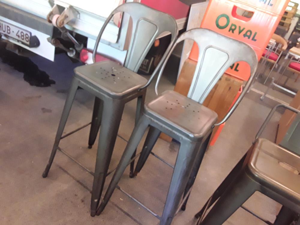 TABOURET BAR METAL