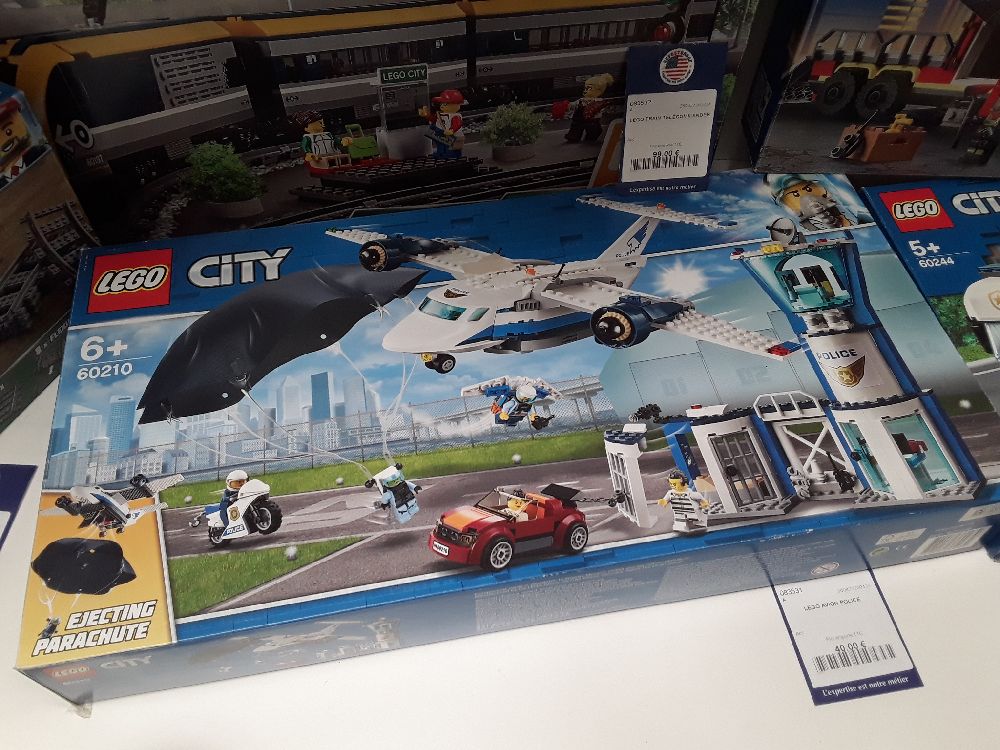 LEGO AVION POLICE 