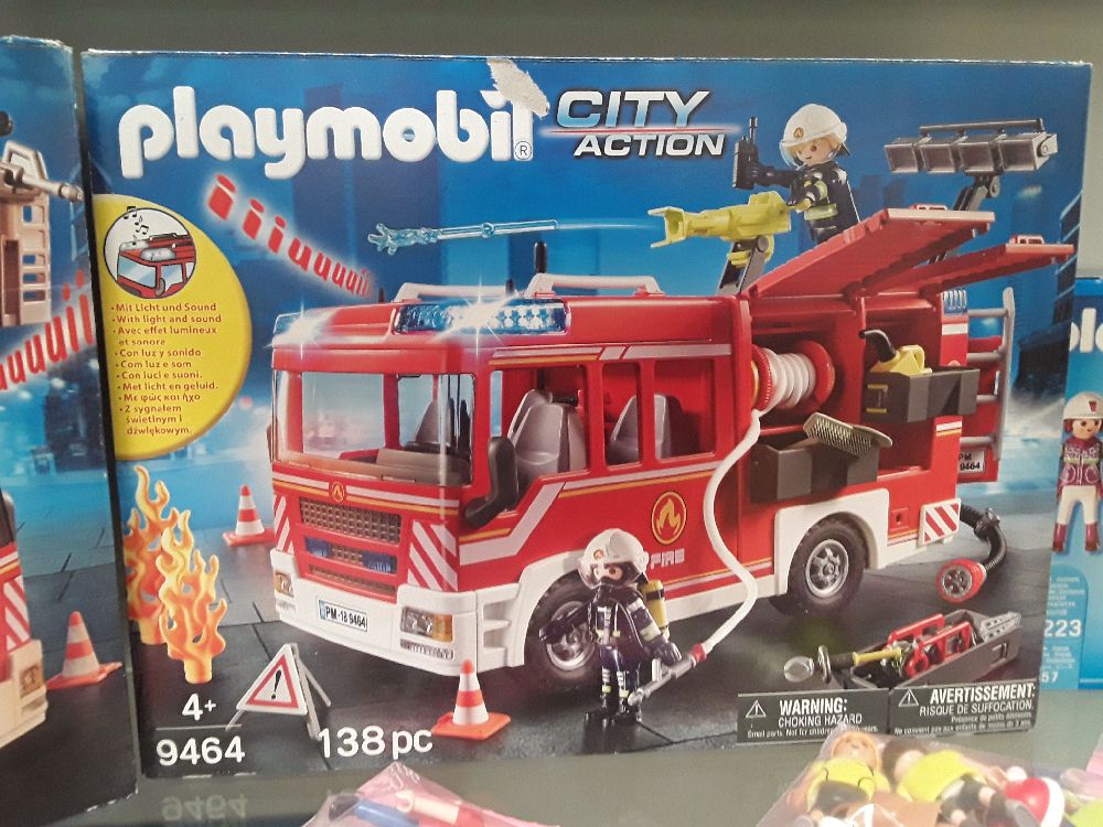 PLAYMOBILE CAMION POMPIER