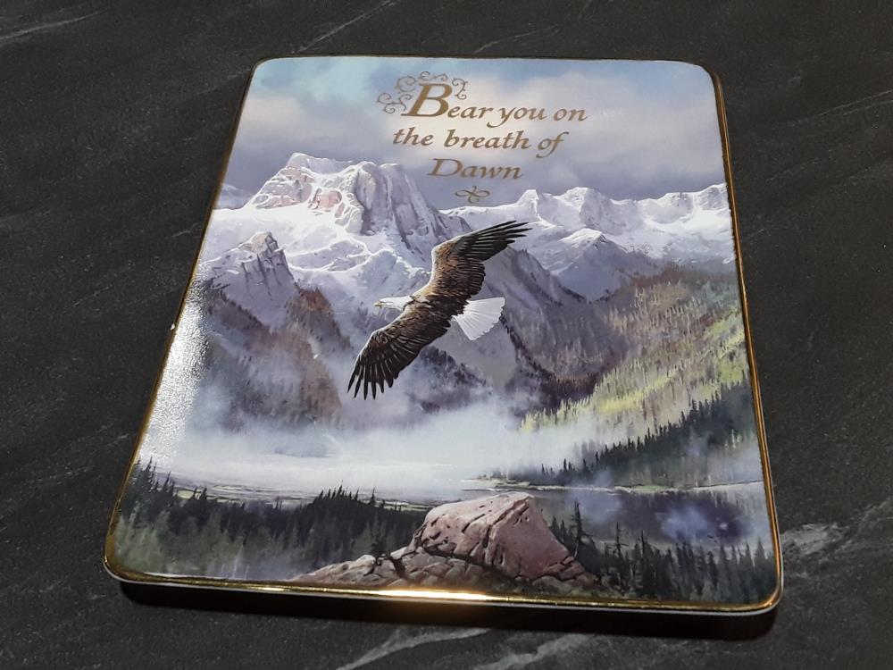 ASSIETTE FRANKLIN MINT RECTANGULAIRE 