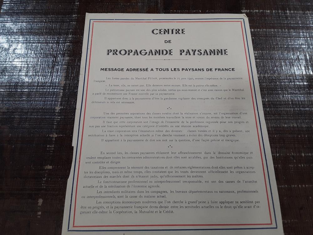 CENTRE DE PROPAGANDE PAYSANNE 