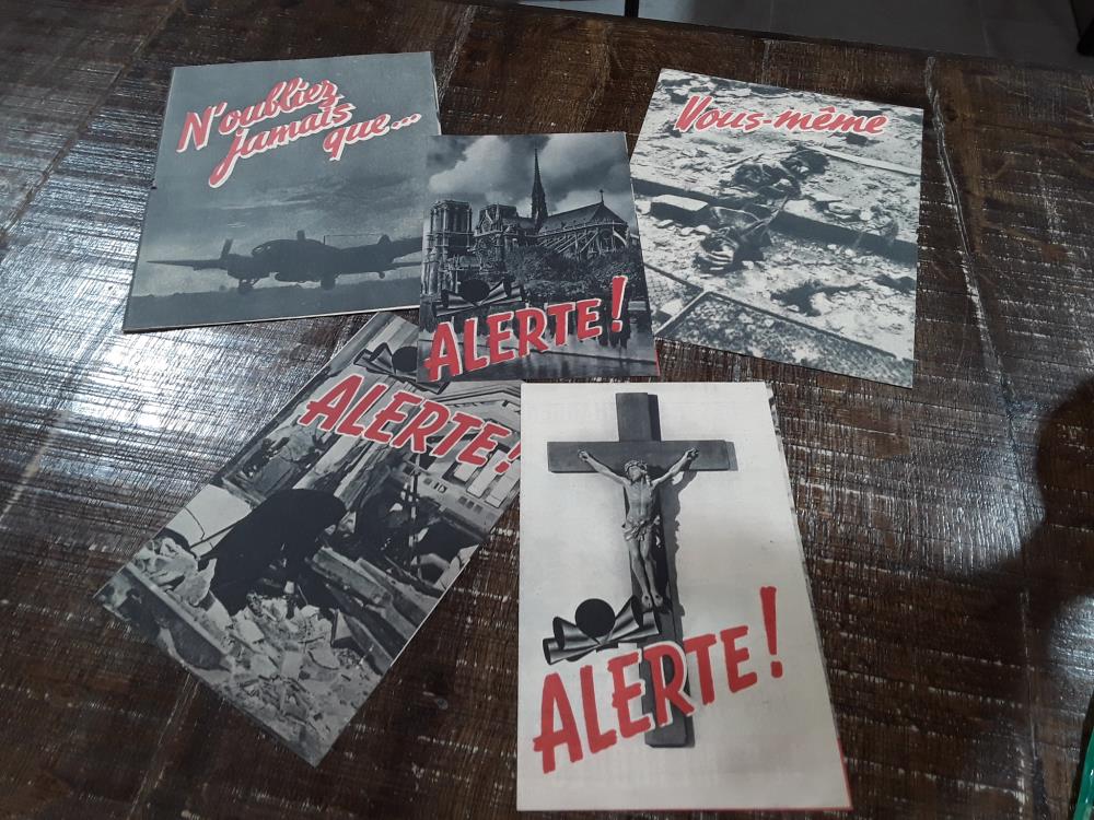 FASCICULE PROPAGANDE ALLEMANDE "ALERTE" 