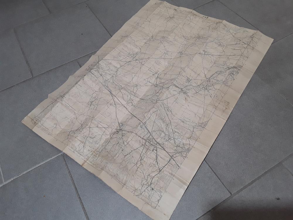 HAM CARTE AU 20000 ÈME ÉD.  29 AOÛT  1918 G. C. T. A.