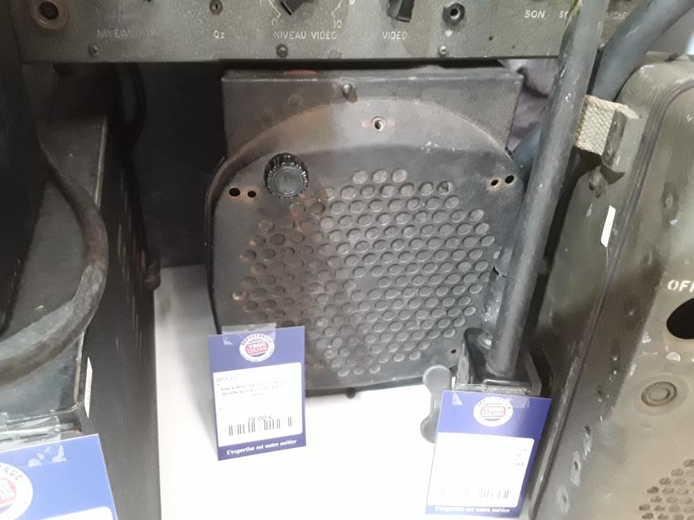 ENCEINTE RECEPTION RADIO AVION B24/B17 MATERIEL US WW2