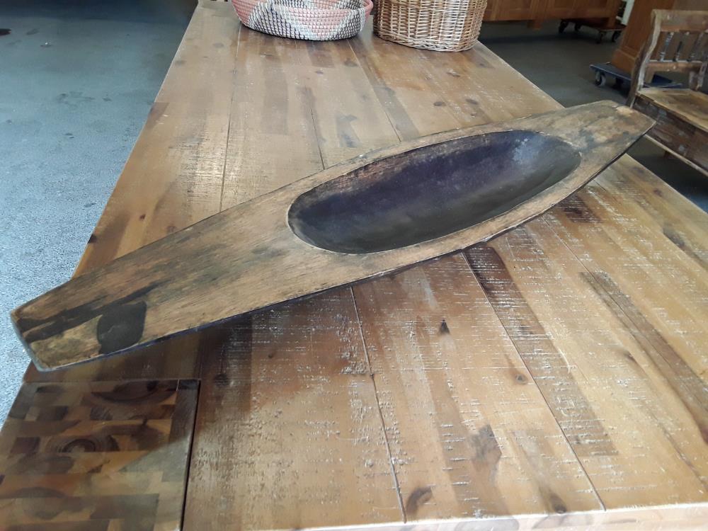 CENTRE DE TABLE EN BOIS