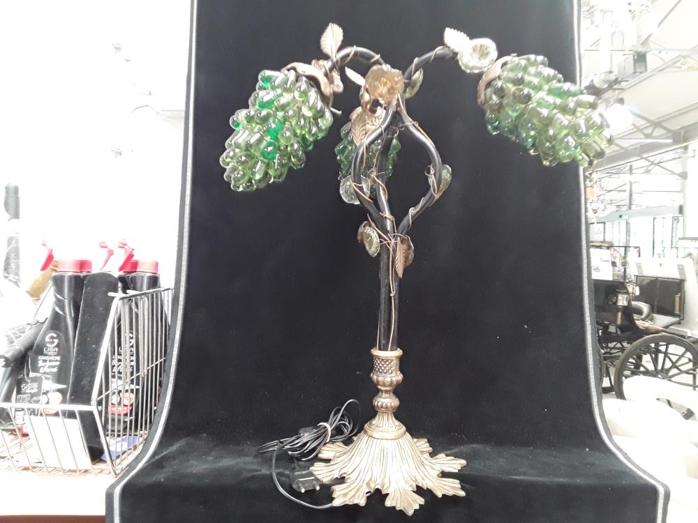 LAMPE À POSER MURANO GRAPPES DE RAISIN