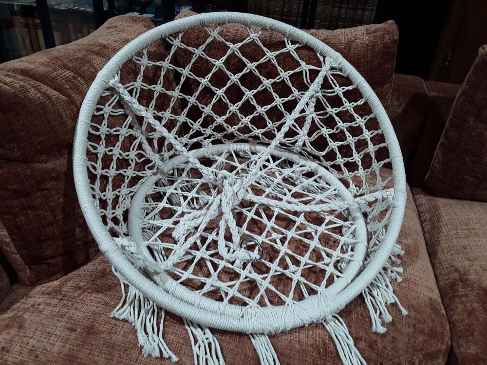 FAUTEUIL SUSPENDU DE JARDIN OU D'INTÉRIEUR 