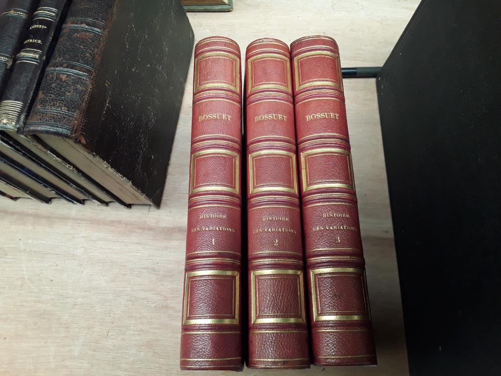 LOT DE LIVRES BOSSUET 
