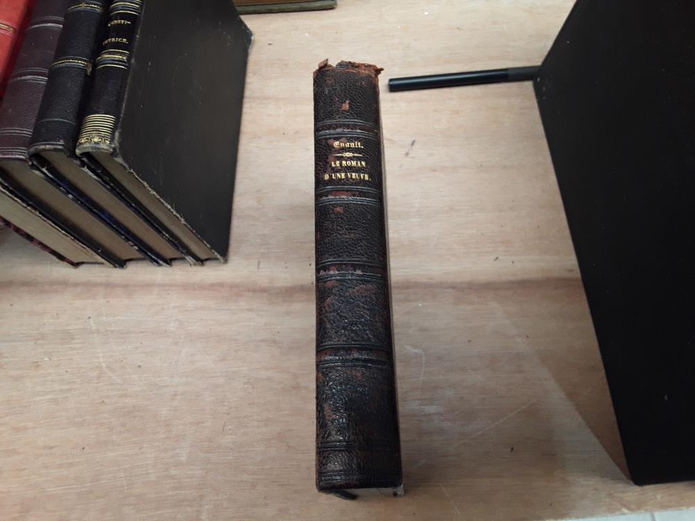 LIVRE ''LE ROMAN D'UNE VEUVE'' 
