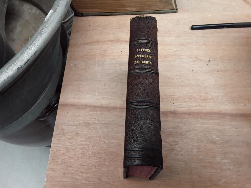 LIVRE ''LETTRES D'EUGENIE DE GUÉRIN'' 