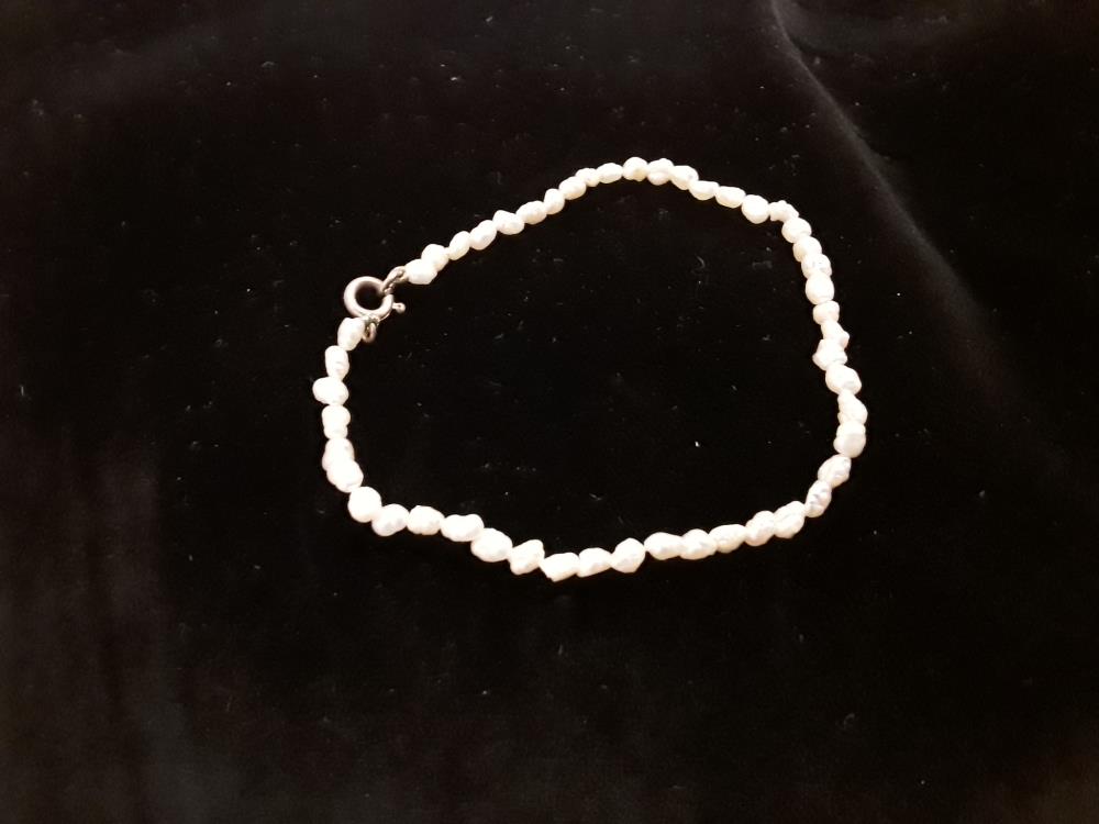 BRACELET EN PERLE D'EAU DOUCE 
