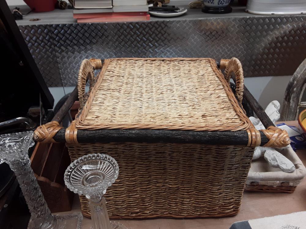 PANIER CARRÉ DECO 