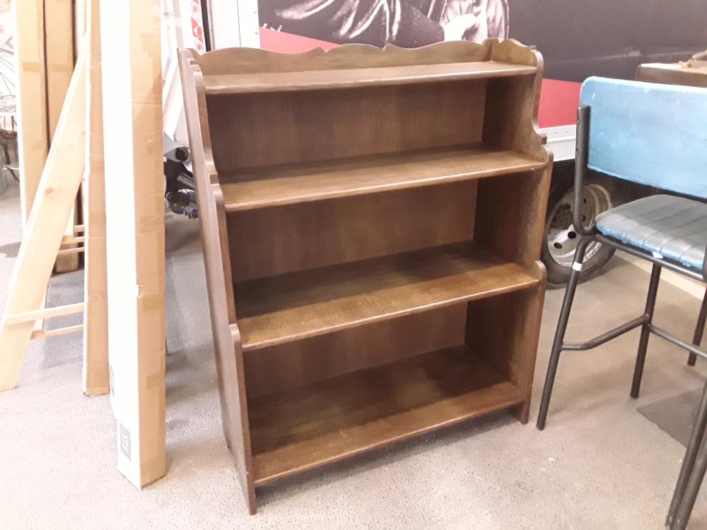 ÉTAGÈRE BIBLIOTHÈQUE EN CHENE 