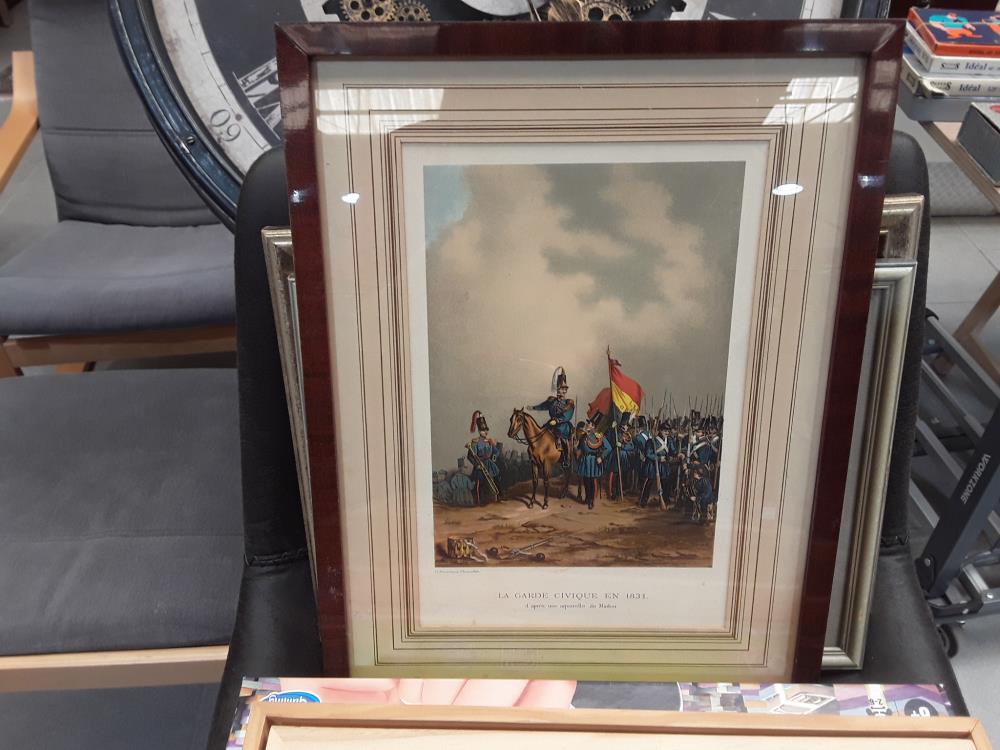 GRAVURE GARDE CIVIQUE 1831