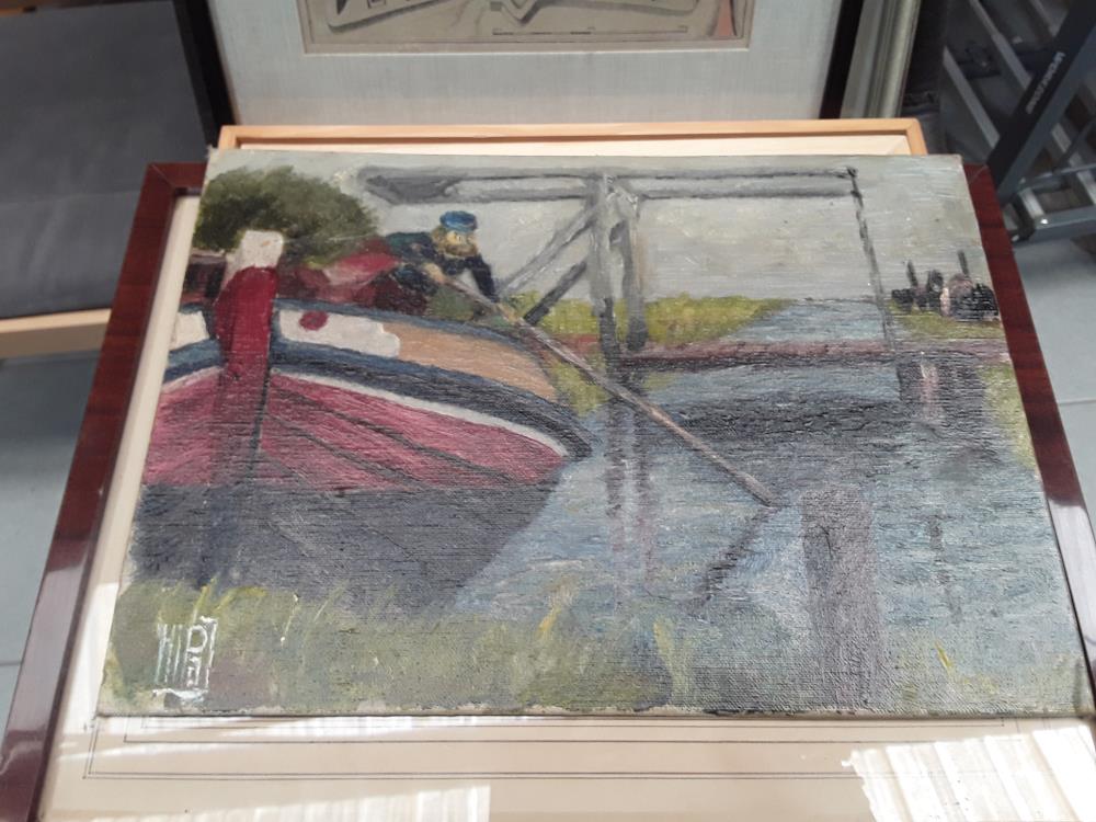 PEINTURE SUR PANNEAU 