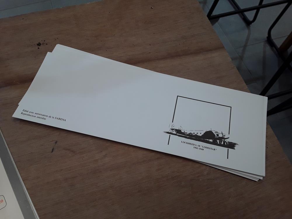 LOT DE COURRIER SEBENA 