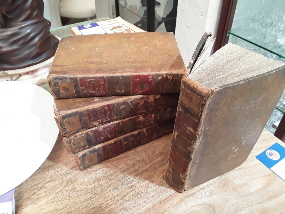 COLLECTION DE LIVRES ''COURS DE LITTÉRATURE'' EPOQUE EMPIRE 
