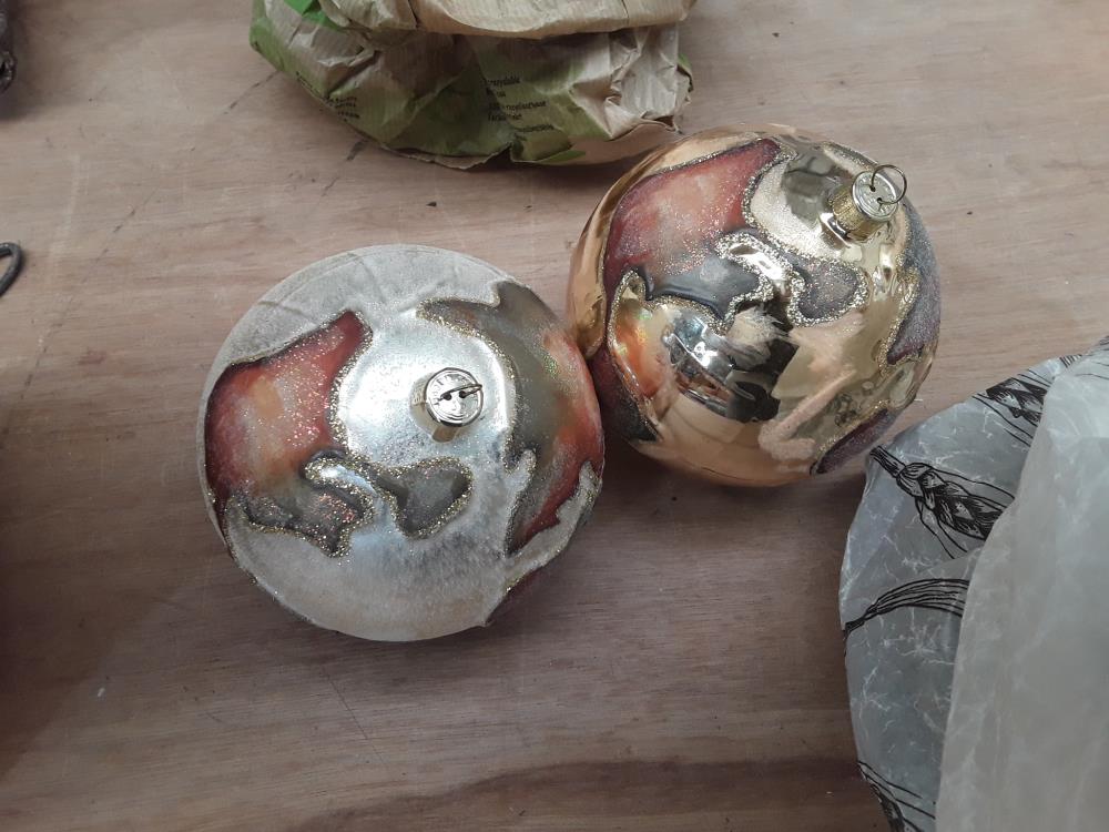 BOULES EN VERRE MONDE 