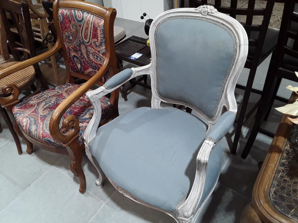 BERGERE PATINÉE STYLE LOUIS XV 