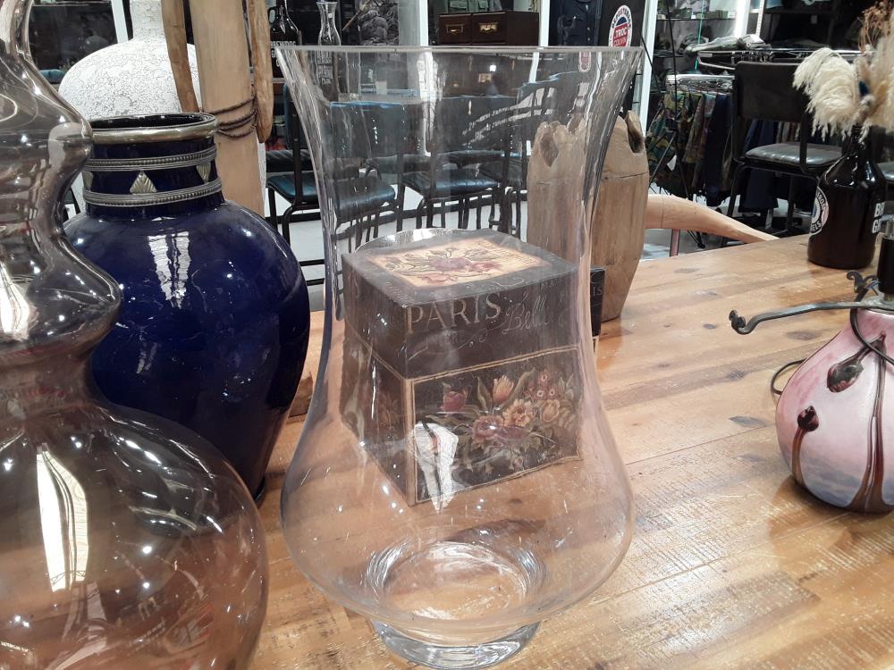 VASE EN VERRE 