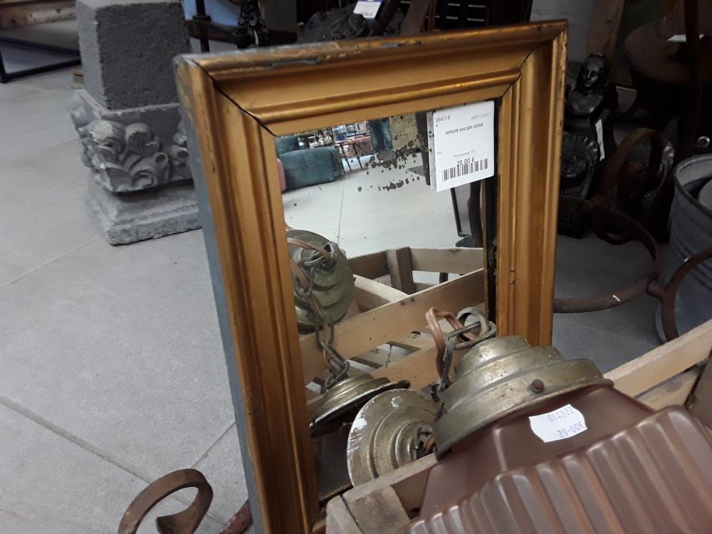 MIROIR ANCIEN DORÉ 