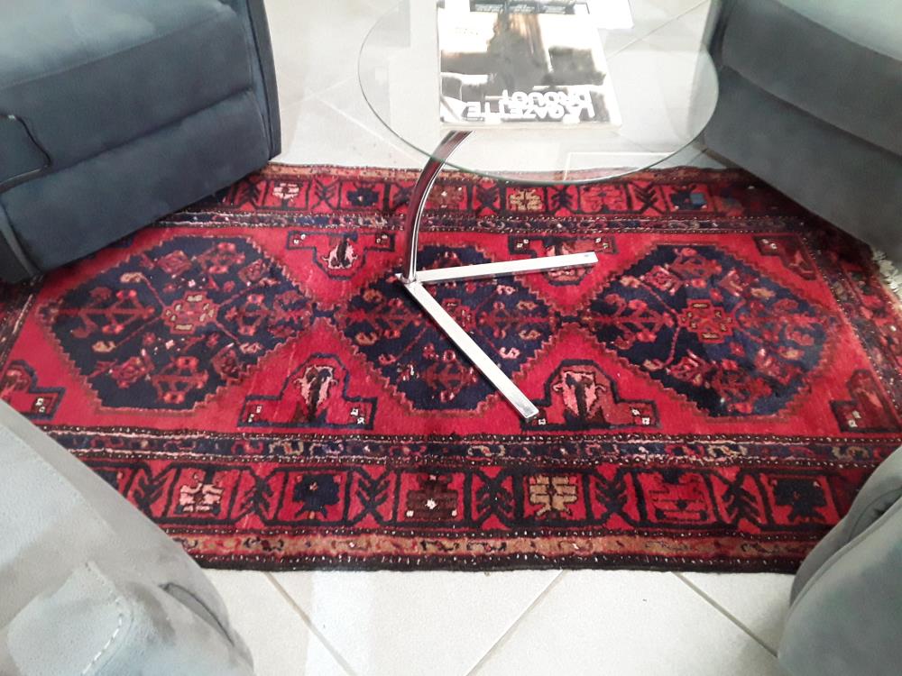 TAPIS ROUGE ET BLEU ANDELZ 
