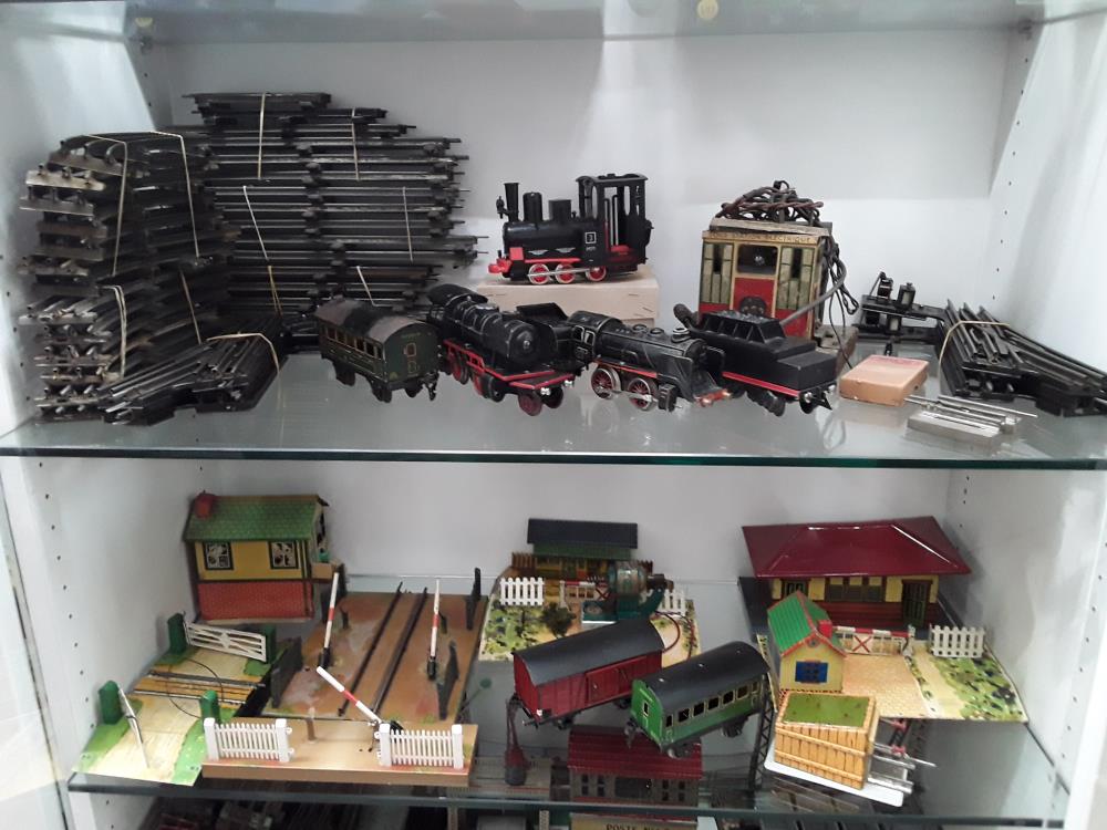 LOT JOUET ANNEE 50 TRAIN ALLEMAND ANCIEN 