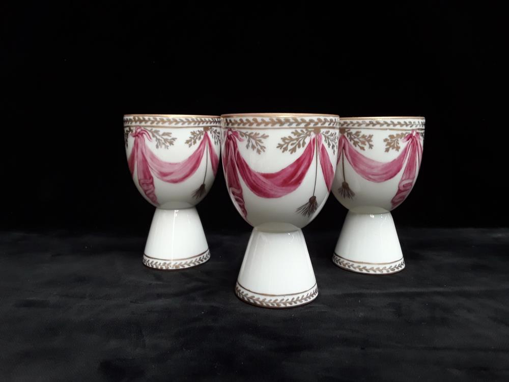 SERIE DE 3 TASSES A CAFÉ