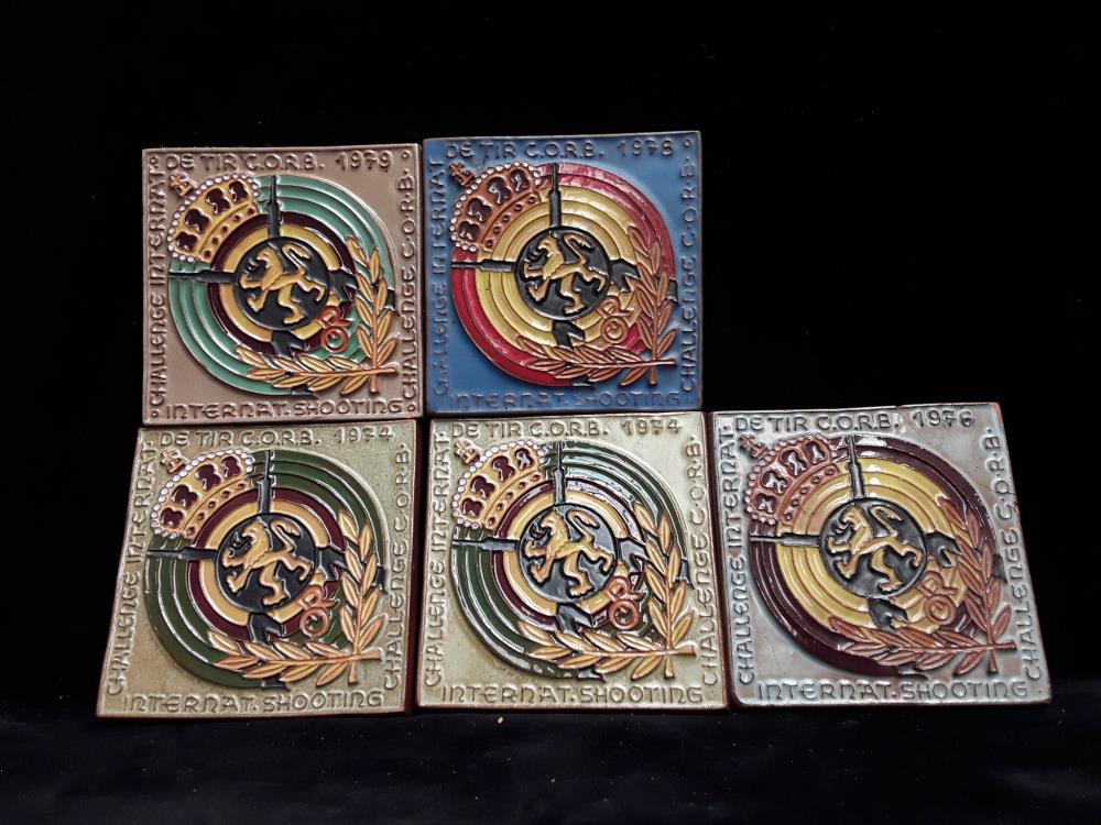 LOT DE PRIX DE TIRS TERRE CUITE 