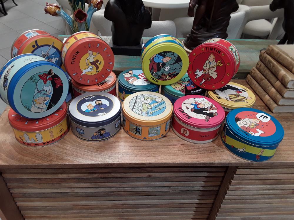 BOITE RONDE TINTIN 2007