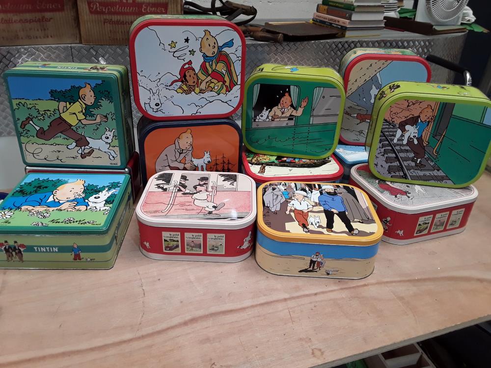 BOITE CARRÉE TINTIN