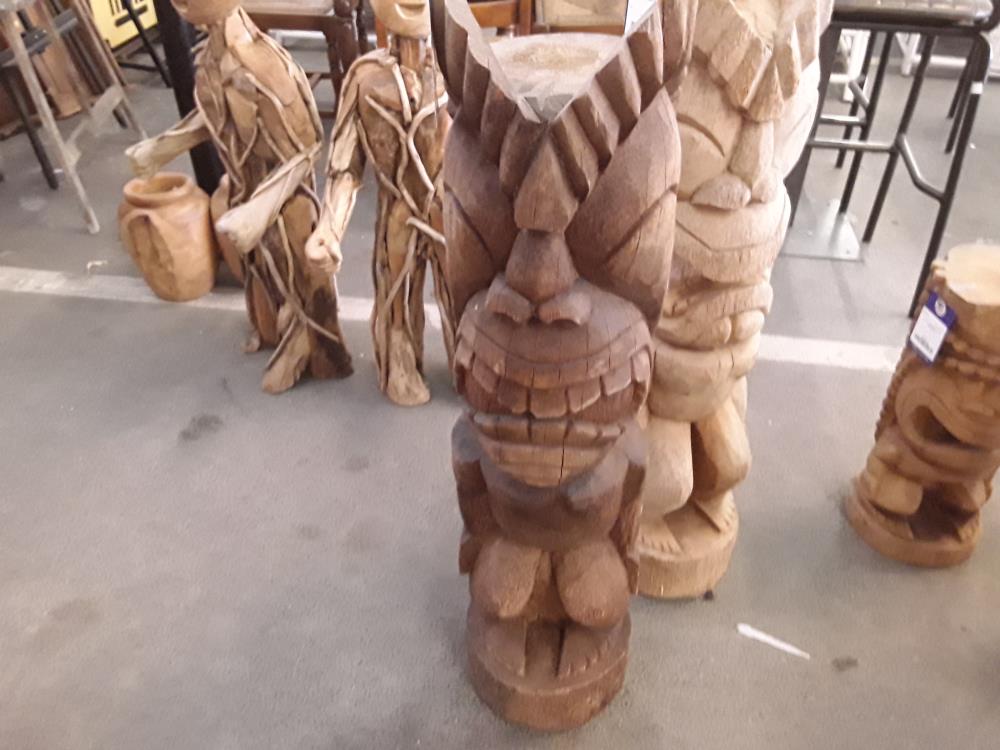 TIKI POLYNÉSIENNE DECO JARDIN GM