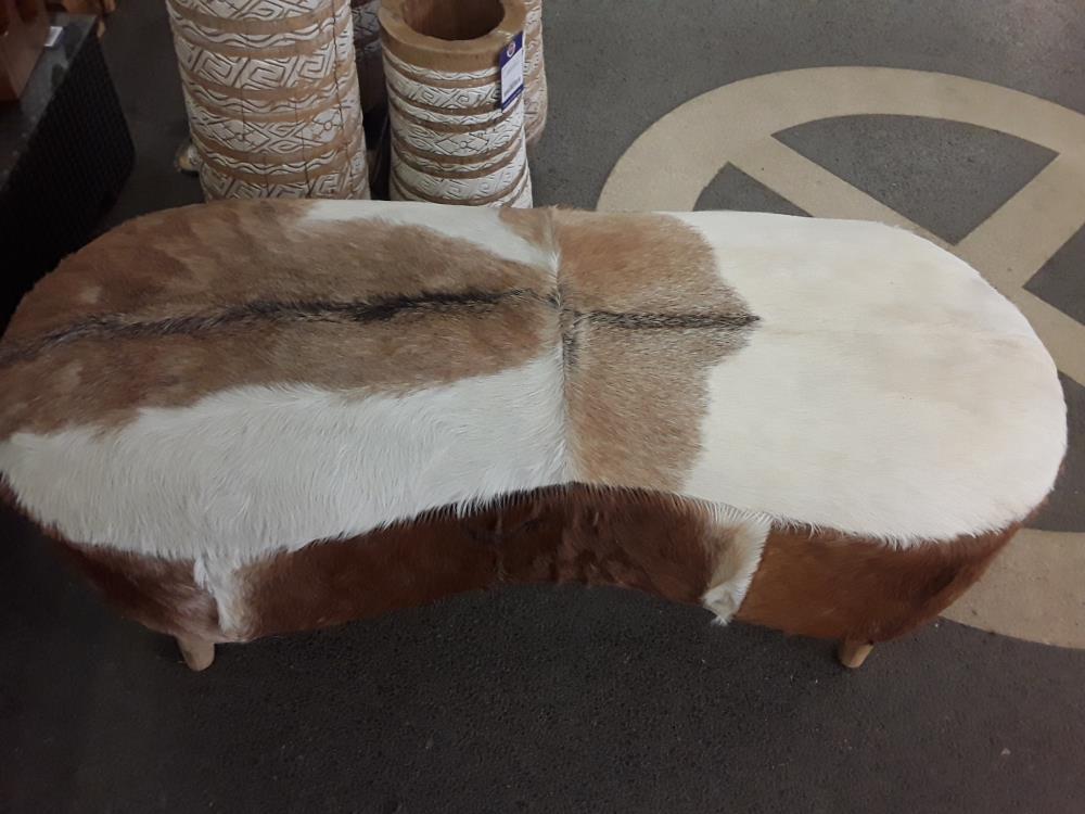 BANQUETTE DECO BOIS  ET CUIR 