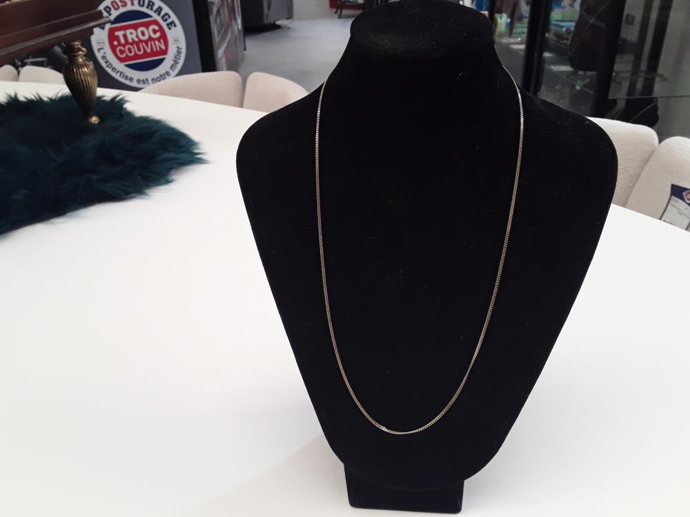 CHAINE EN OR 18K DE 53 CM 750/1000 POIDS 5.2 GR