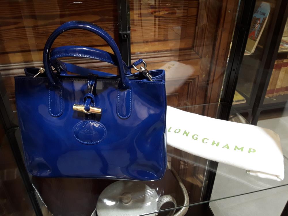 SAC LONGCHAMPS BLEU 