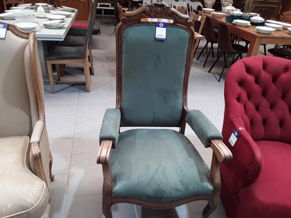 FAUTEUIL VOLTAIRE VERT
