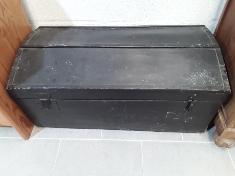 COFFRE DE RANGEMENT NOIR 