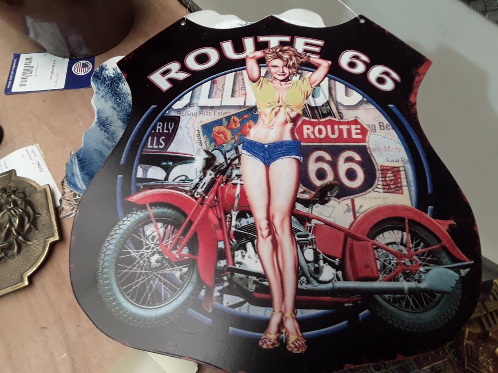 PLAQUE ROUTE 66